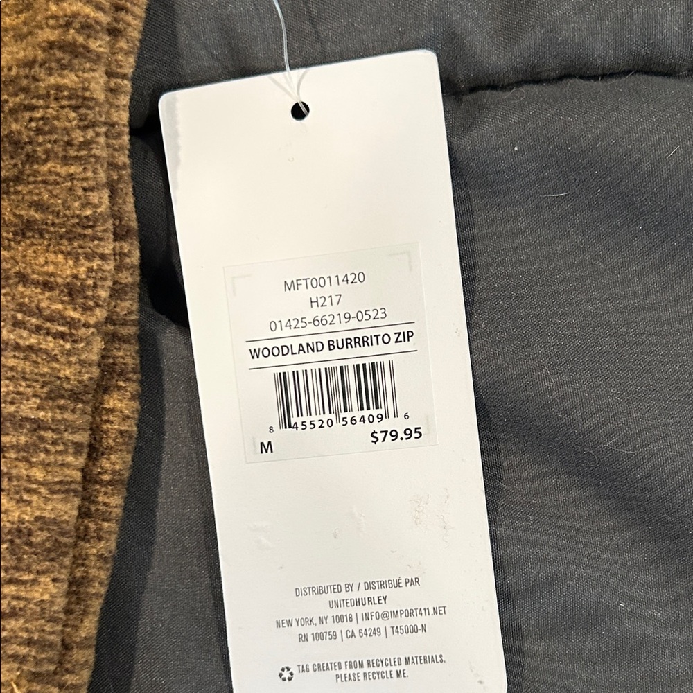 Hurley Full Zip Jacket - Picture 5 of 5